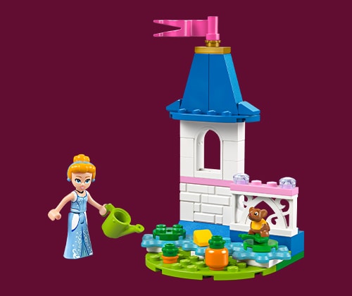 LEGO® Popelčin miniaturní zahradní zámek