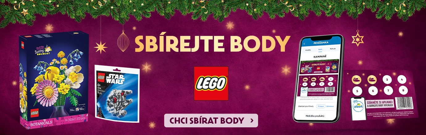 Sbírejte body na Lego