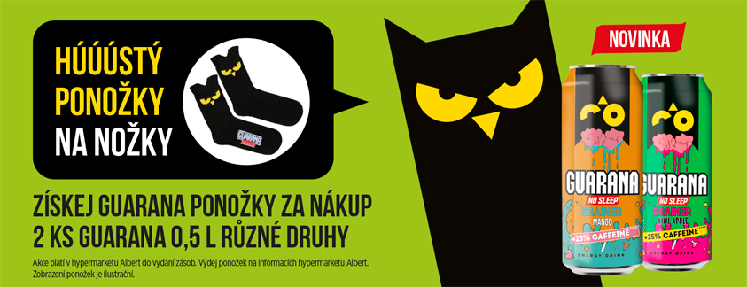 Promo nabídka Guarana