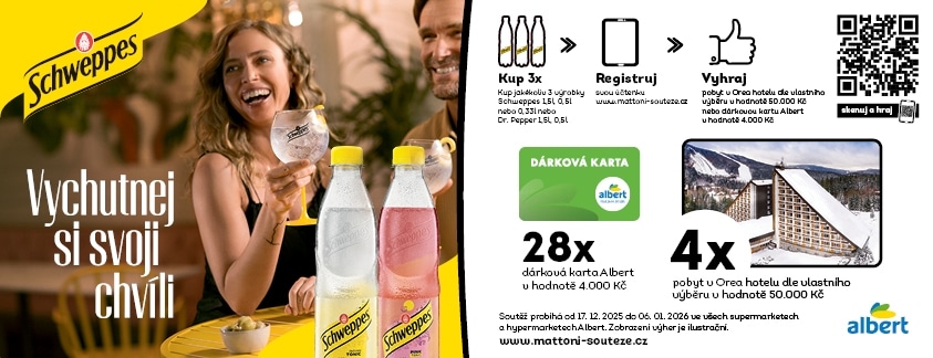 Promo nabídka Schweppes