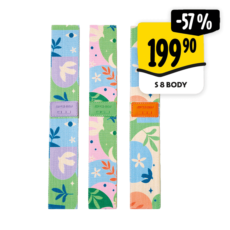 Sada posilovacích textilních gum