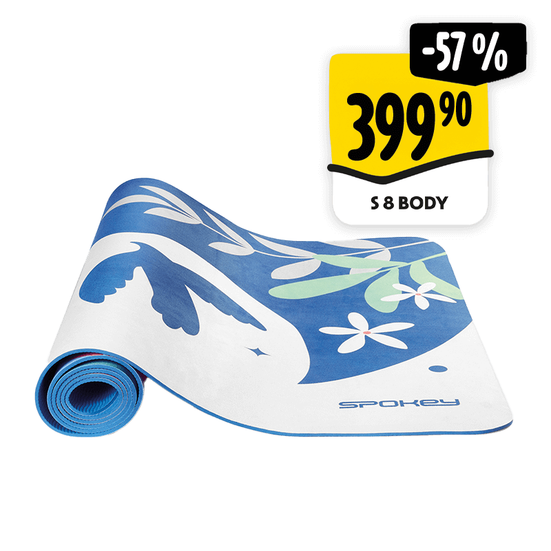 Semišová podložka na jógu a cvičení