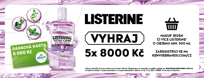 Promo nabídka Listerine