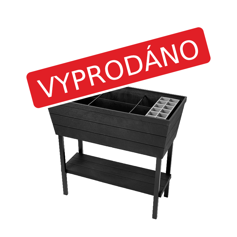 Truhlík Urban Bloomer hnědý