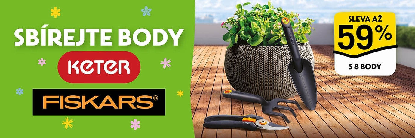 Sbírejte body pro váš balkon a zahradu