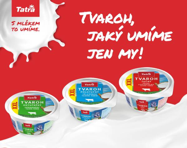 Promo nabídka tvaroh Tatra