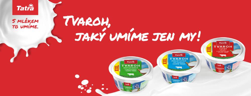Promo nabídka tvaroh Tatra