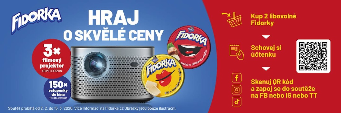 Promo nabídka Mondelez Fidorka