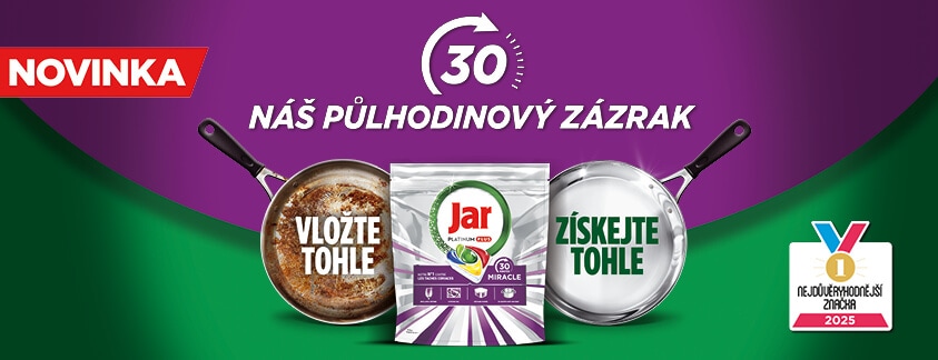 Jar se špinavou a čistou pánví