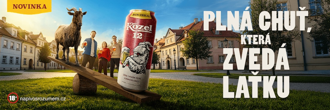 Plechovka piva Kozel