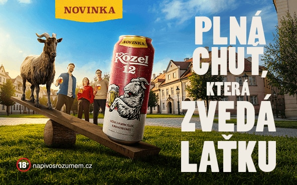 Plechovka piva Kozel