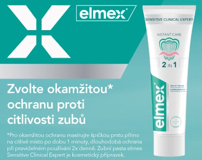 Zvolte okamžitou ochranu proti citlivosti zubů