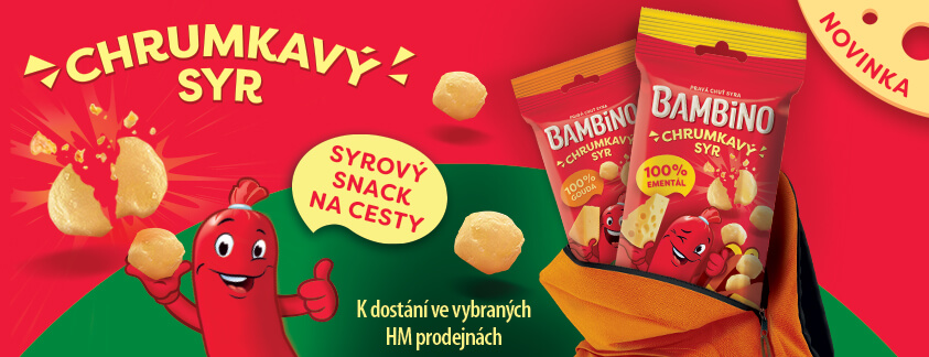 Bambino chrumkavý syr