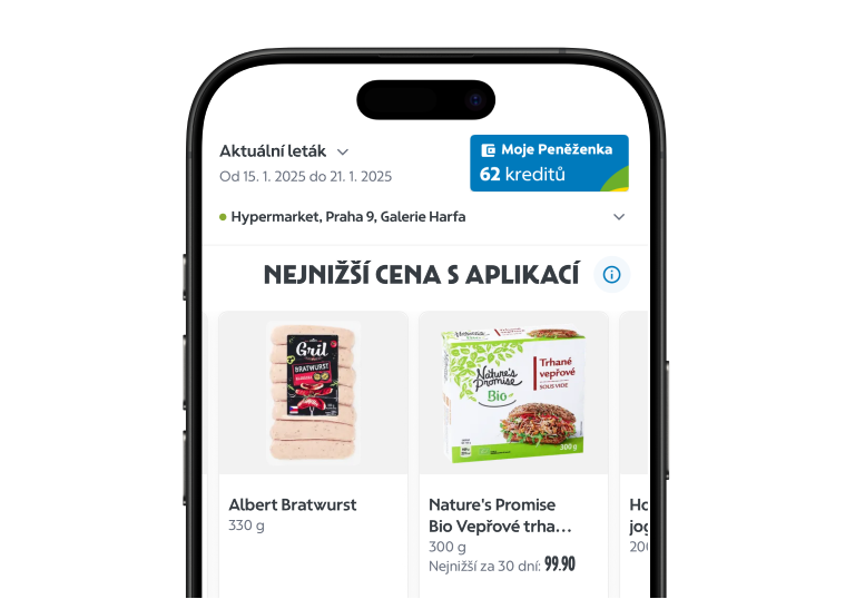 Aplikace - nejnižší ceny