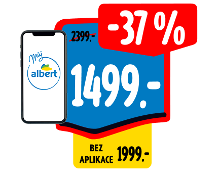 1490 Kč s aplikací Můj Albert