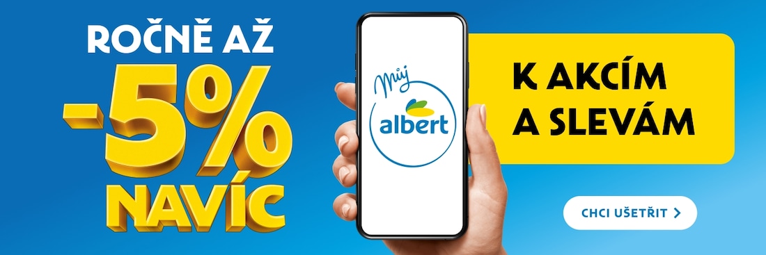 Ročně až -5 % navíc k akcím a slevám