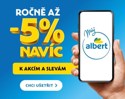 Ročně až -5 % navíc k akcím a slevám