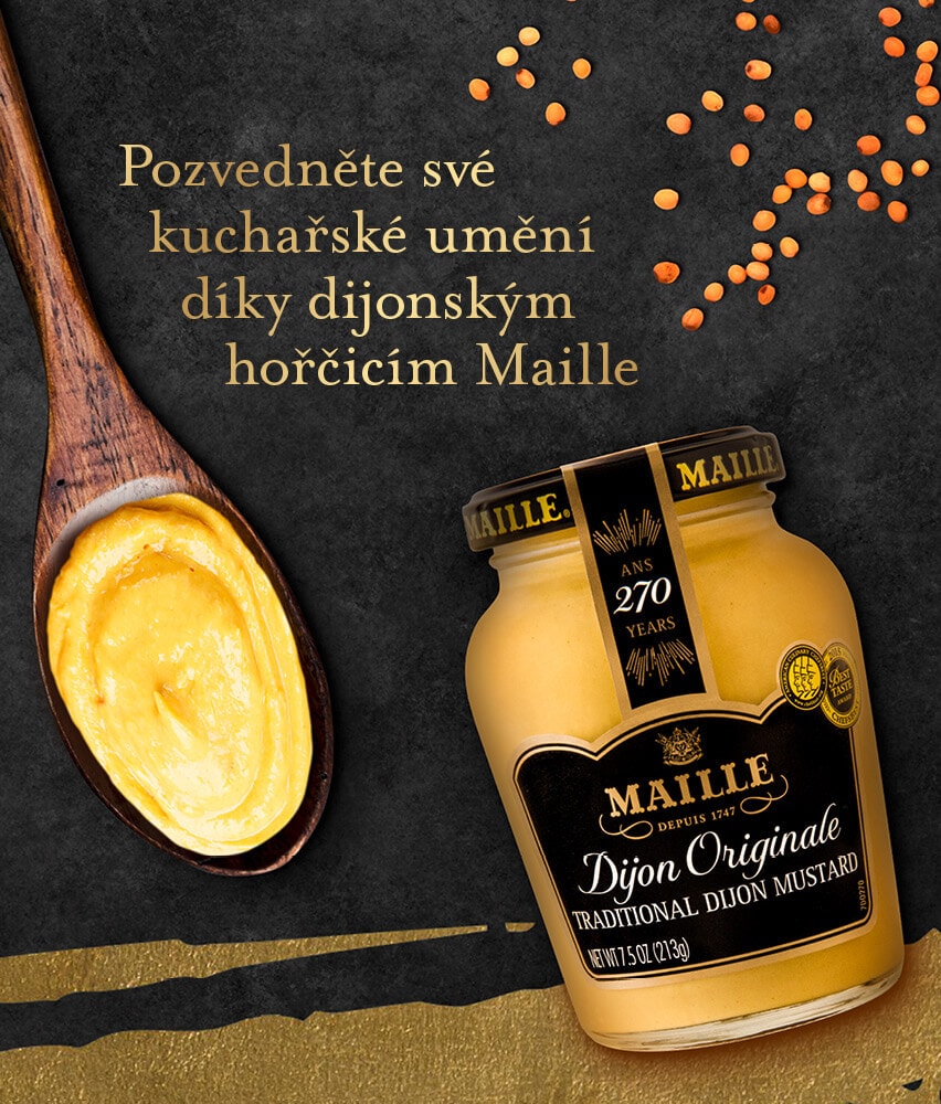 Pozvedněte své kuchařské umění díky dijonským horčicím Maille