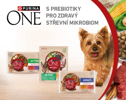 Purina One s prebiotiky pro zdravý střevní mikrobiom