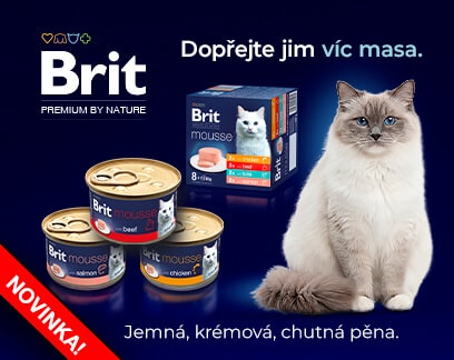 Brit Dopřejte jim víc masa. Jemná, krémová, chutná pěna.
