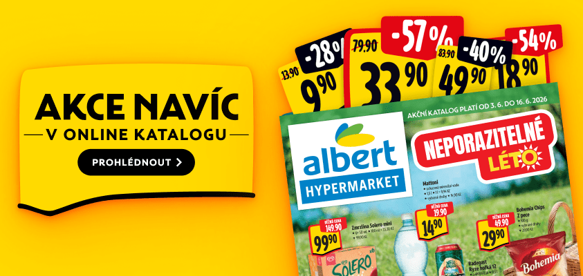 Akce navíc v online katalogu.