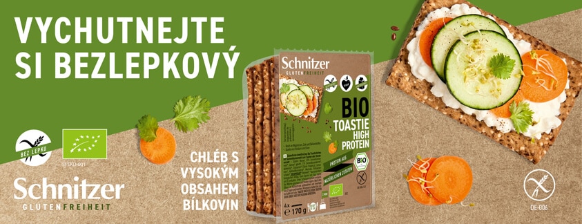 Vychutnejte si bezlepkový chléb s vysokým obsahem bílkovin