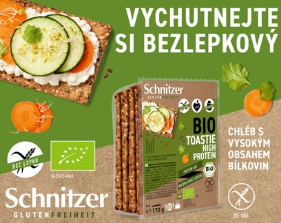 Vychutnejte si bezlepkový chléb s vysokým obsahem bílkovin