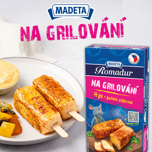 Madeta Romadur na grilování