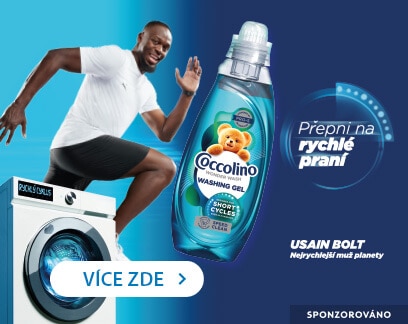 Coccolino. Přepni na rychlé praní.