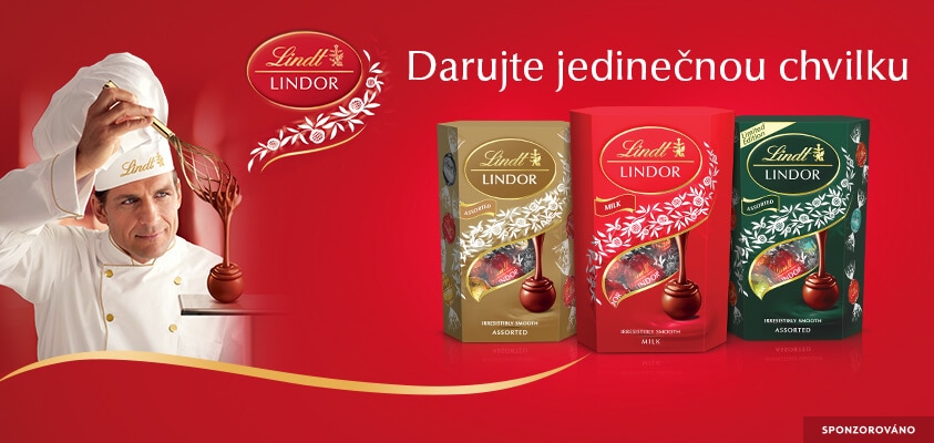 Lindt Lindor. Darujte jedinečnou čokoládu.