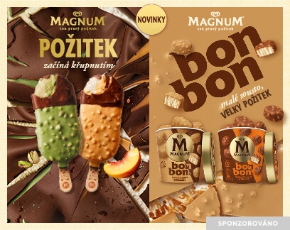 Magnum. Požitek začíná křupnutím.