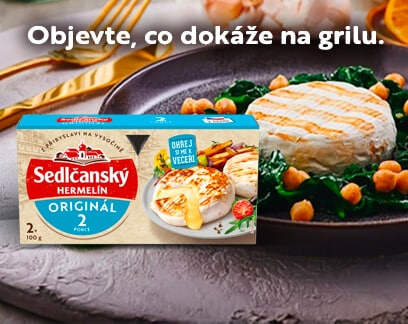 Sedlčanský hermelín. Objevte, co dokáže na grilu.