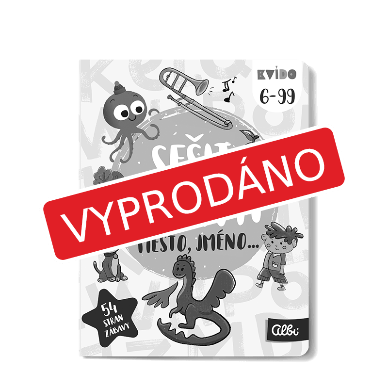 Kvído sešit Město jméno