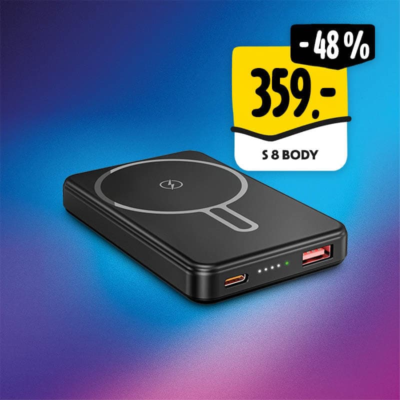 Niceboy PowerBank 5.000 mAh black