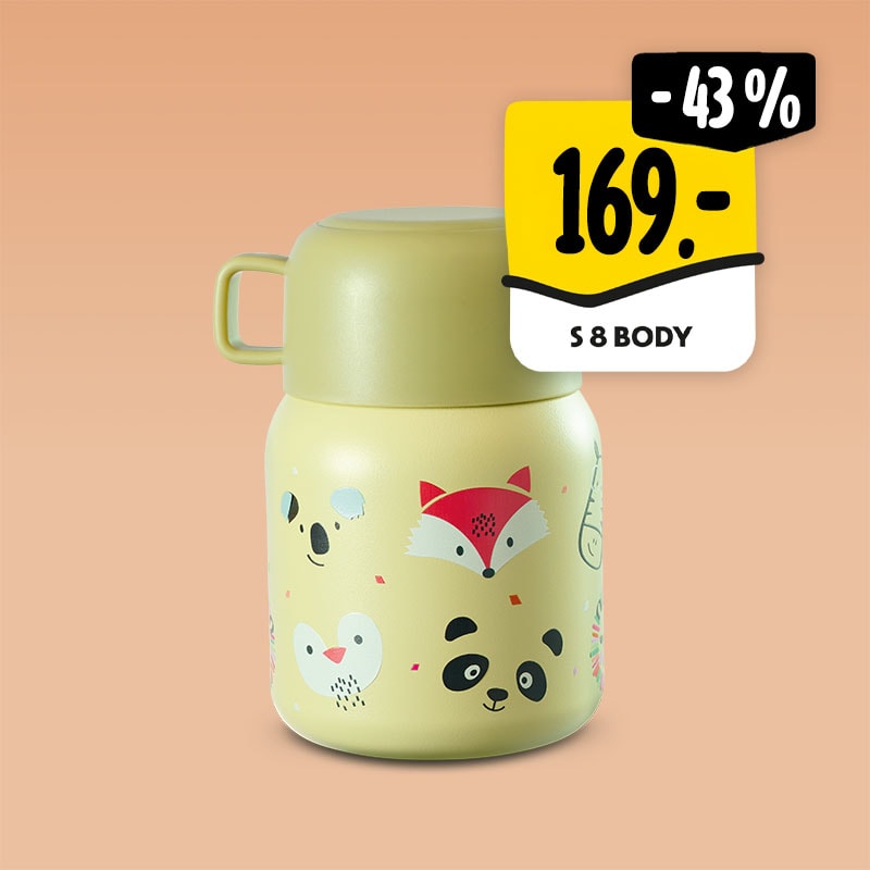 Dětská termoska na jídlo a nápoje 400 ml