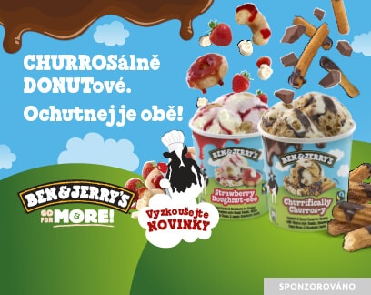 Sponzorováno: Ben & Jerry's - Churrosálně donutové. Ochutnej je obě!