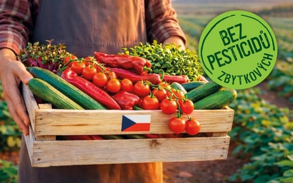 Bez zbytkových pesticidů.