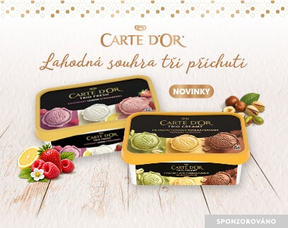 Sponzorováno: CARTE D'OR. Lahodná souhra tří příchutí.