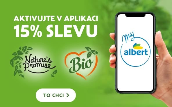 Aktivujte v aplikaci 15% slevu