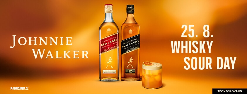 Sponzorováno: Johnnie Walker - 25.8. Whisky sour day