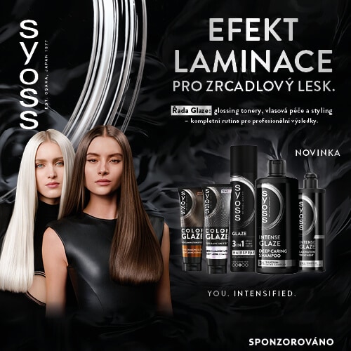 Sponzorováno: syoss. Efekt laminace pro zrcadlový lesk.