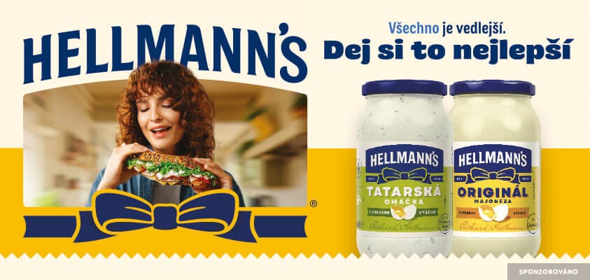 Sponzorováno: Hellmann's. Všechno je vedlejší. Dej si to nejlepší