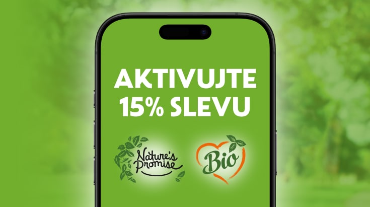 Aktivujte 15% slevu na Nature's Promise a Bio