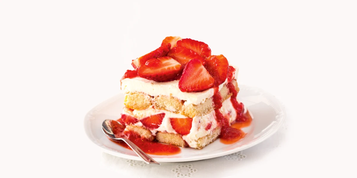 Jahodové tiramisu