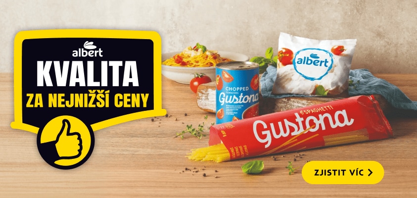 Albert Kvalita za nejnižší ceny