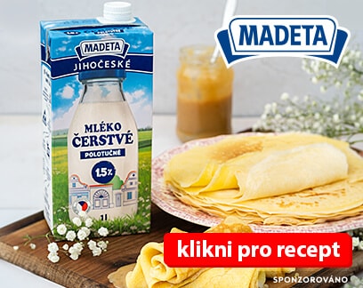 Sponzorováno: Madeta čerstvé polotučné mléko