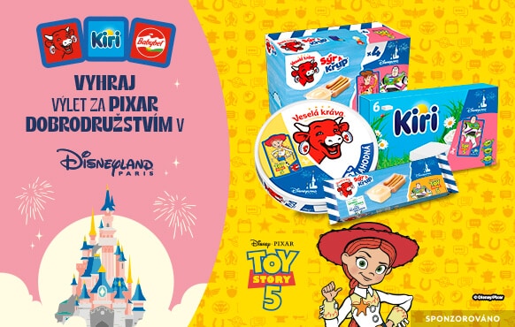 Sponzorováno: Vyhraj výlet za PIXAR dobrodružstvím v Disneyland Paris