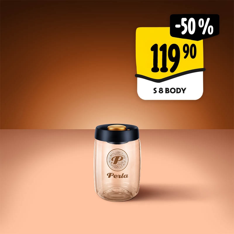 Vakuová dóza skleněná 800 ml