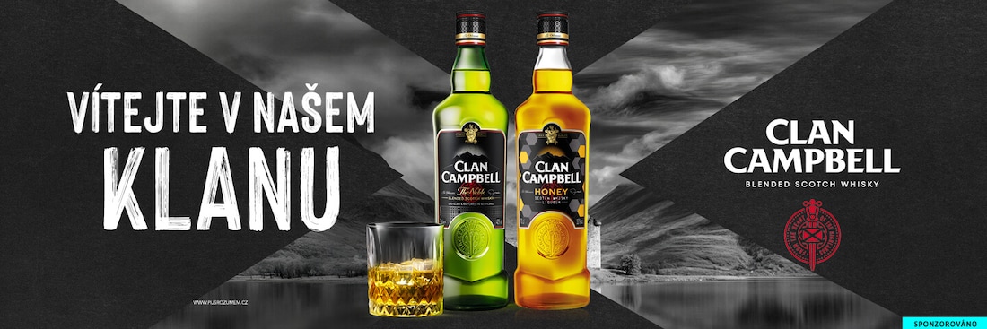 Sponzorováno: Clan Campbell. Vítejte v našem klanu.