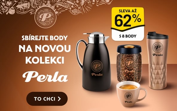 Sbírejte body na novou kolekci Perla. Sleva až 62 % s 8 body.